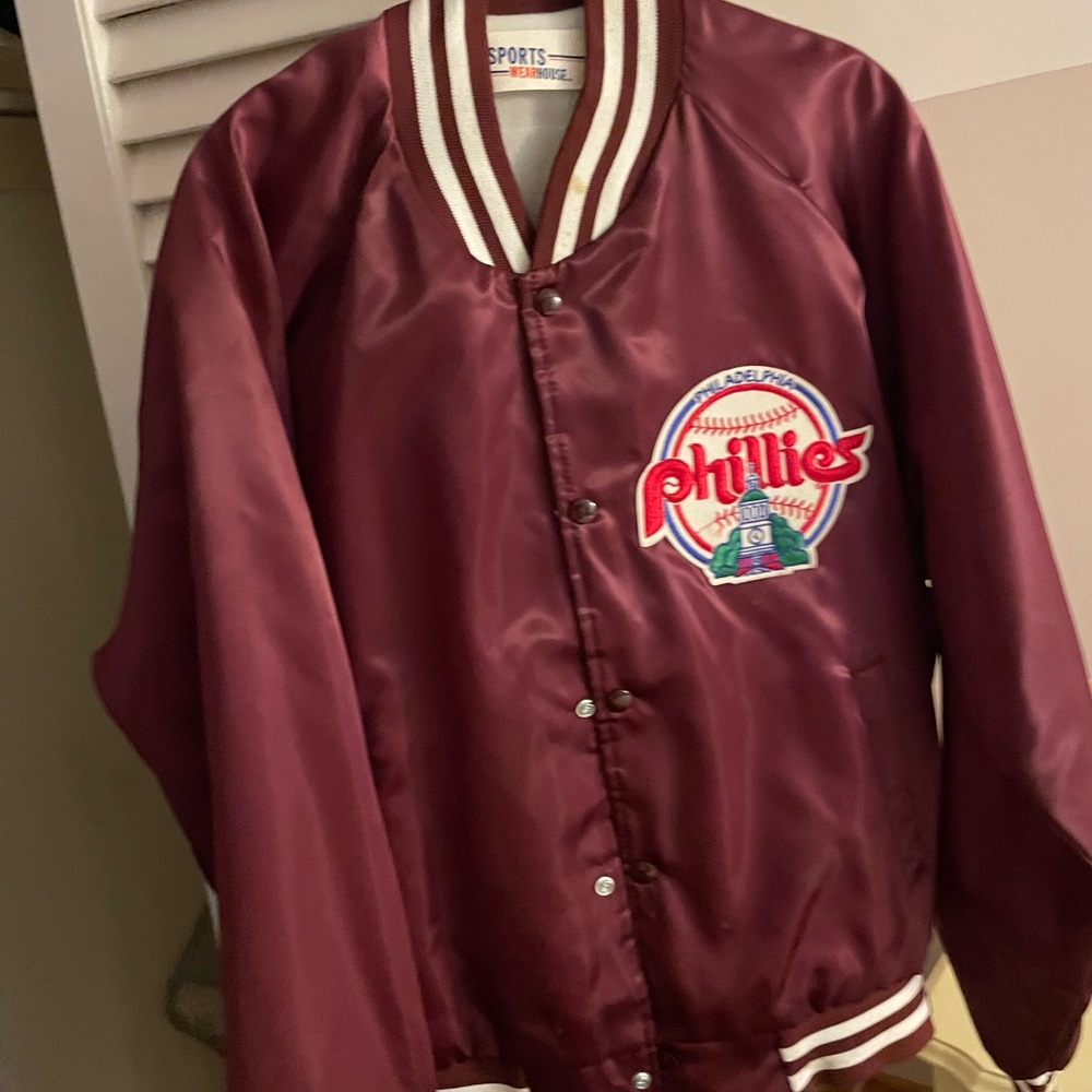 Gear For Sports Maroon Varsity Jacket